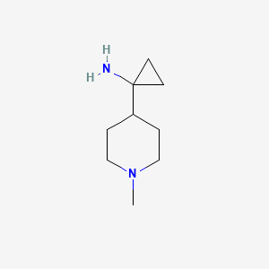 1-(1-Methylpiperidin-4-yl)cyclopropanamine