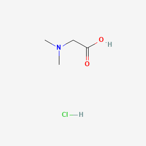 molecular formula C4H10ClNO2 B1359939 N,N-Dimethylglycine hydrochloride CAS No. 2491-06-7