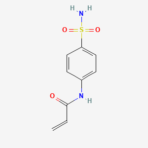 molecular formula C9H10N2O3S B1359943 N-(4-(Aminosulphonyl)phenyl)acrylamide CAS No. 2621-99-0