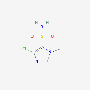 4-Chloro-1-methyl-1H-imidazole-5-sulfonamide