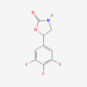 5-(3,4,5-Trifluorophenyl)oxazolidin-2-one