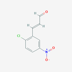 (2E)-3-(2-Chloro-5-nitrophenyl)prop-2-enal