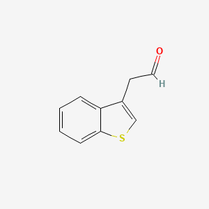 2-(Benzo[b]thiophen-3-yl)acetaldehyde