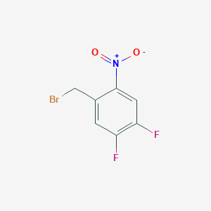 1-(Bromomethyl)-4,5-difluoro-2-nitrobenzene