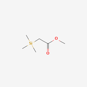 molecular formula C6H14O2Si B1359949 三甲基甲硅烷基乙酸甲酯 CAS No. 2916-76-9
