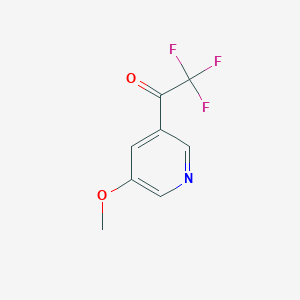 2,2,2-Trifluoro-1-(5-methoxypyridin-3-YL)ethanone