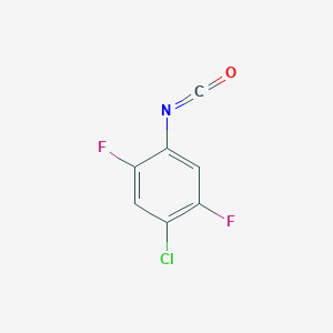 1-Chloro-2,5-difluoro-4-isocyanatobenzene