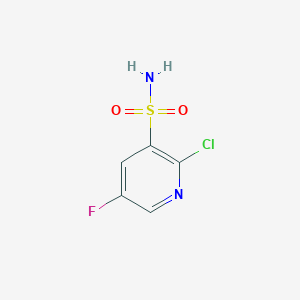 2-Chloro-5-fluoropyridine-3-sulfonamide