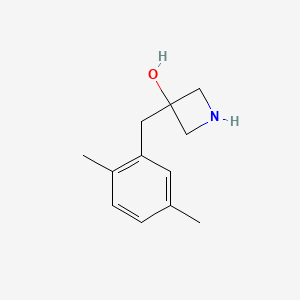 3-(2,5-Dimethylbenzyl)azetidin-3-ol