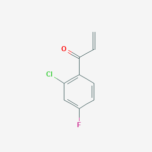 1-(2-Chloro-4-fluorophenyl)prop-2-en-1-one