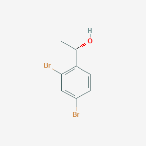 (S)-1-(2,4-Dibromophenyl)ethan-1-ol