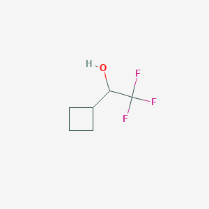 1-Cyclobutyl-2,2,2-trifluoroethan-1-ol