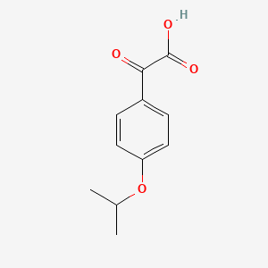 2-(4-Isopropoxyphenyl)-2-oxoacetic acid