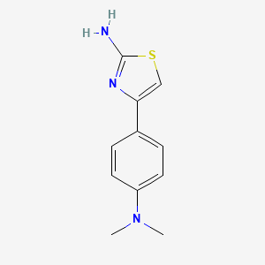 4-[4-(Dimethylamino)phenyl]-1,3-thiazol-2-amine