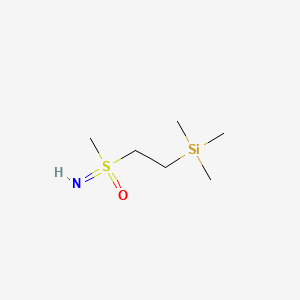 Imino(methyl)[2-(trimethylsilyl)ethyl]-lambda6-sulfanone