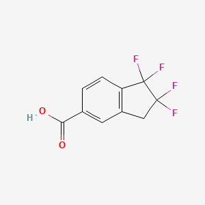 1,1,2,2-tetrafluoro-2,3-dihydro-1H-indene-5-carboxylicacid