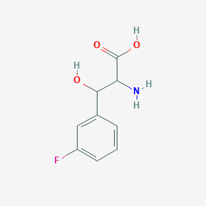 2-Amino-3-(3-fluorophenyl)-3-hydroxypropanoic acid