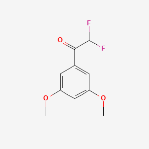 1-(3,5-Dimethoxyphenyl)-2,2-difluoroethan-1-one