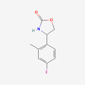 4-(4-Fluoro-2-methylphenyl)oxazolidin-2-one