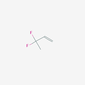 molecular formula C4H6F2 B13600035 3,3-Difluoro-1-butene 