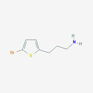 3-(5-Bromothiophen-2-yl)propan-1-amine