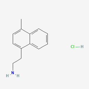 2-(4-Methylnaphthalen-1-yl)ethan-1-aminehydrochloride