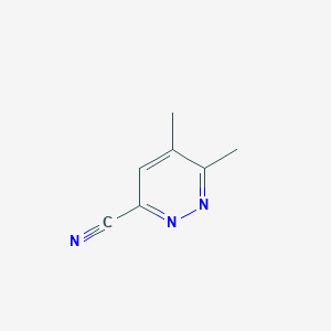 5,6-Dimethylpyridazine-3-carbonitrile