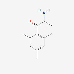 2-Amino-1-(2,4,6-trimethylphenyl)propan-1-one