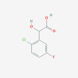 2-(2-Chloro-5-fluorophenyl)-2-hydroxyacetic acid