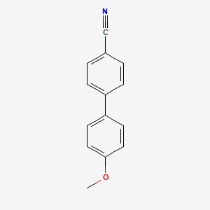 B1360019 4'-Methoxy-[1,1'-biphenyl]-4-carbonitrile CAS No. 58743-77-4