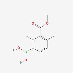 [3-(Methoxycarbonyl)-2,4-dimethylphenyl]boronicacid