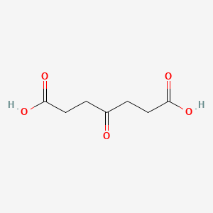 molecular formula C7H10O5 B1360025 4-氧代庚二酸 CAS No. 502-50-1