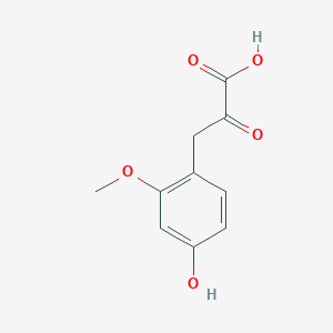 3-(4-Hydroxy-2-methoxyphenyl)-2-oxopropanoic acid