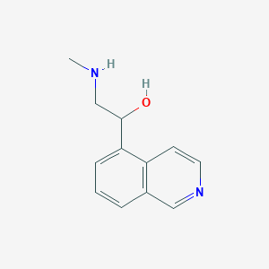 1-(Isoquinolin-5-yl)-2-(methylamino)ethan-1-ol