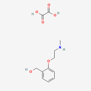 Oxalicacid,{2-[2-(methylamino)ethoxy]phenyl}methanol