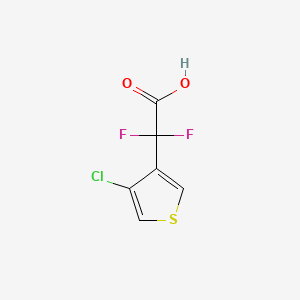 2-(4-Chlorothiophen-3-yl)-2,2-difluoroaceticacid