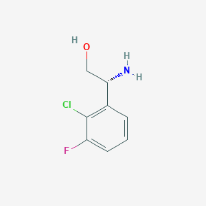 (2R)-2-Amino-2-(2-chloro-3-fluorophenyl)ethan-1-OL