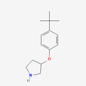 3-[4-(Tert-butyl)phenoxy]pyrrolidine