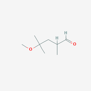 4-Methoxy-2,4-dimethylpentanal