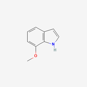 molecular formula C9H9NO B1360046 7-甲氧基-1H-吲哚 CAS No. 3189-22-8
