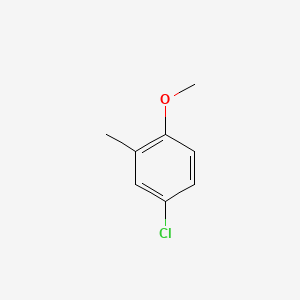 molecular formula C8H9ClO B1360048 4-氯-2-甲基苯甲醚 CAS No. 3260-85-3
