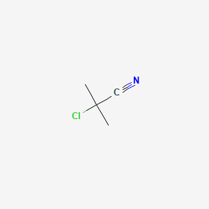 molecular formula C4H6ClN B1360050 2-氯-2-甲基丙腈 CAS No. 3331-60-0
