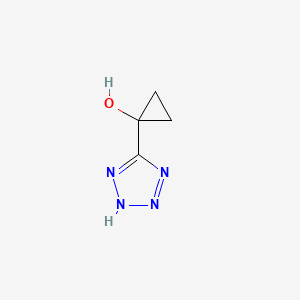 1-(1H-Tetrazol-5-yl)cyclopropan-1-ol