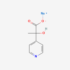 Sodium2-hydroxy-2-(pyridin-4-yl)propanoate