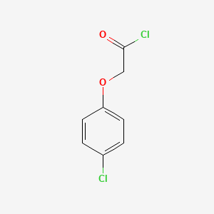 molecular formula C8H6Cl2O2 B1360057 对氯苯氧基乙酰氯 CAS No. 4122-68-3
