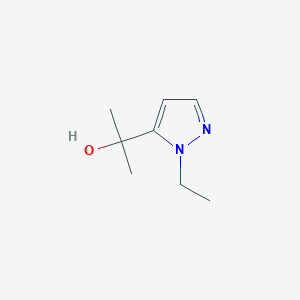 2-(1-ethyl-1H-pyrazol-5-yl)propan-2-ol