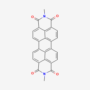 molecular formula C26H14N2O4 B1360058 2,9-二甲基蒽(2,1,9-def:6,5,10-d'e'f')二异喹啉-1,3,8,10(2H,9H)-四酮 CAS No. 5521-31-3