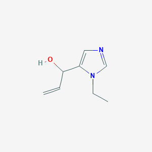 1-(1-ethyl-1H-imidazol-5-yl)prop-2-en-1-ol