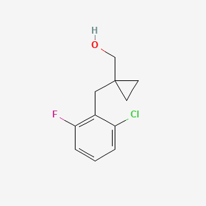 (1-(2-Chloro-6-fluorobenzyl)cyclopropyl)methanol