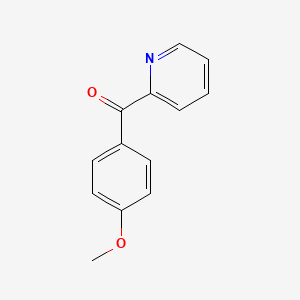 B1360066 Ketone, p-methoxyphenyl 2-pyridyl CAS No. 6305-18-6